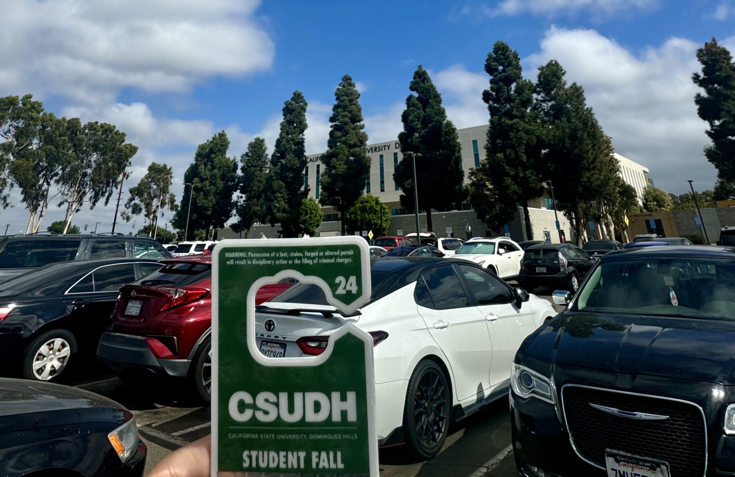 Student parking permits bust bank accounts