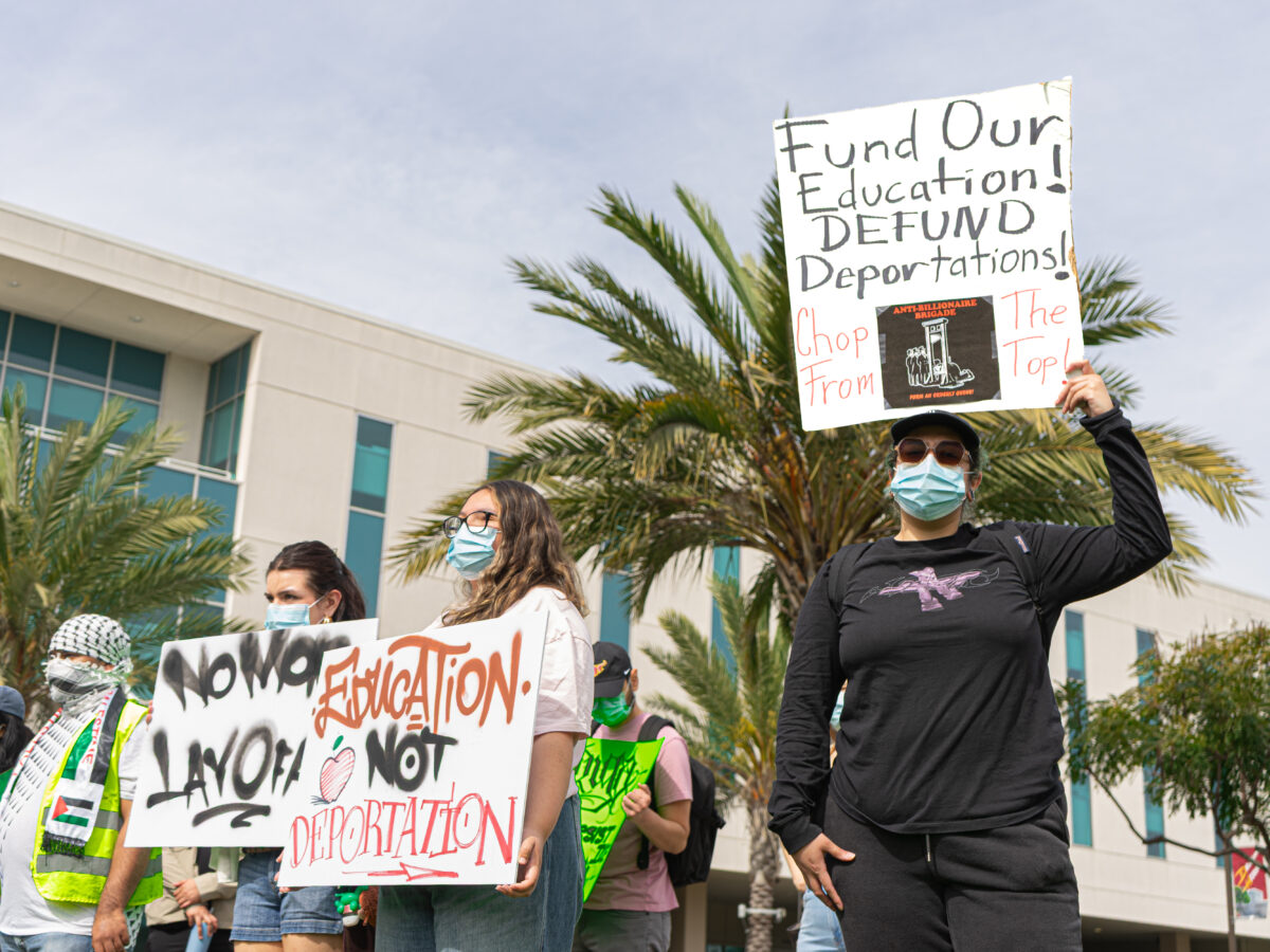 Toros stage walkout over budget crisis, concerns over campus safety